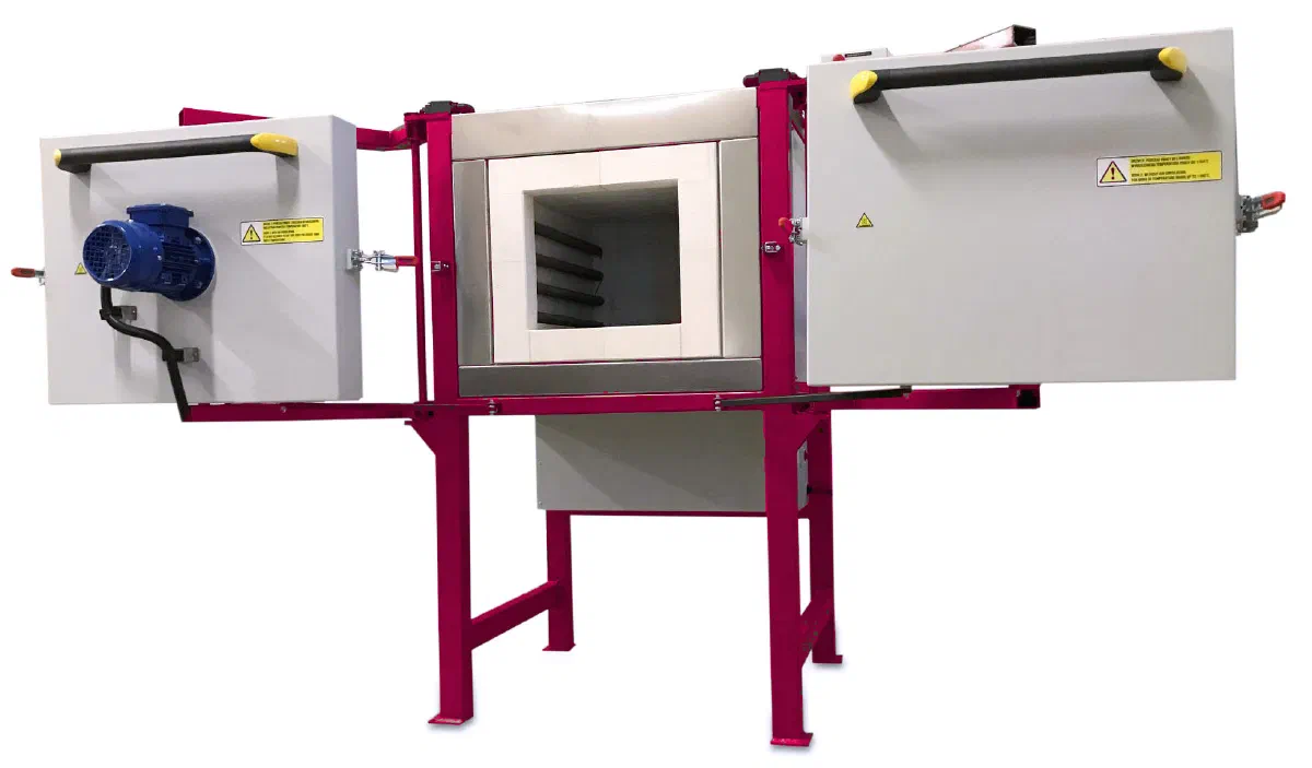 Multifunktionaler Kammerofen IRF – Doppeltür 860 + 1200 °C | NTH Therm